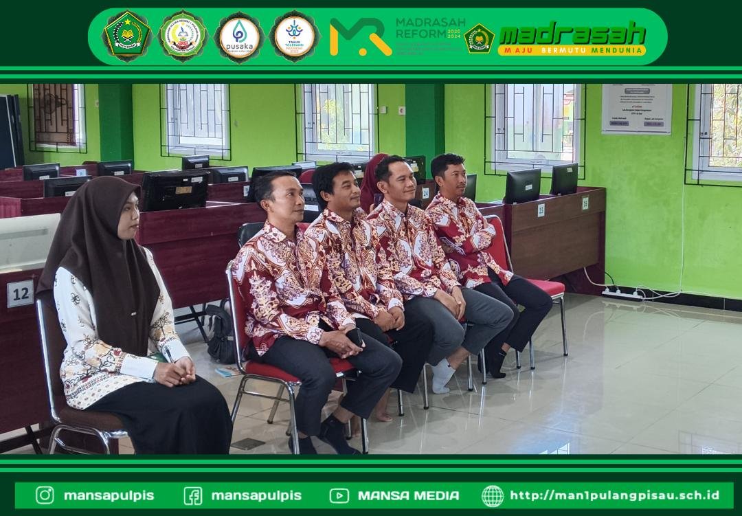 MAN 1 PULANG PISAU PLUS KETERAMPILAN MENGIKUTI SOSIALISASI PLATFORM PEMBELAJARAN DIGITAL ALEF