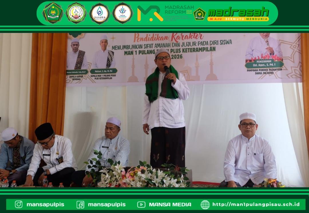 TANAMKAN NILAI AMANAH DAN JUJUR MELALUI PENDIDIKAN KARAKTER