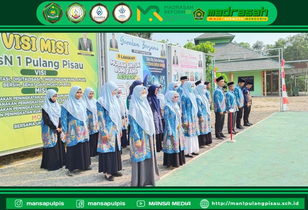 MAN 1 PULANG PISAU PLUS KETERAMPILAN TURUT PERINGATI HARI KESAKTIAN PANCASILA