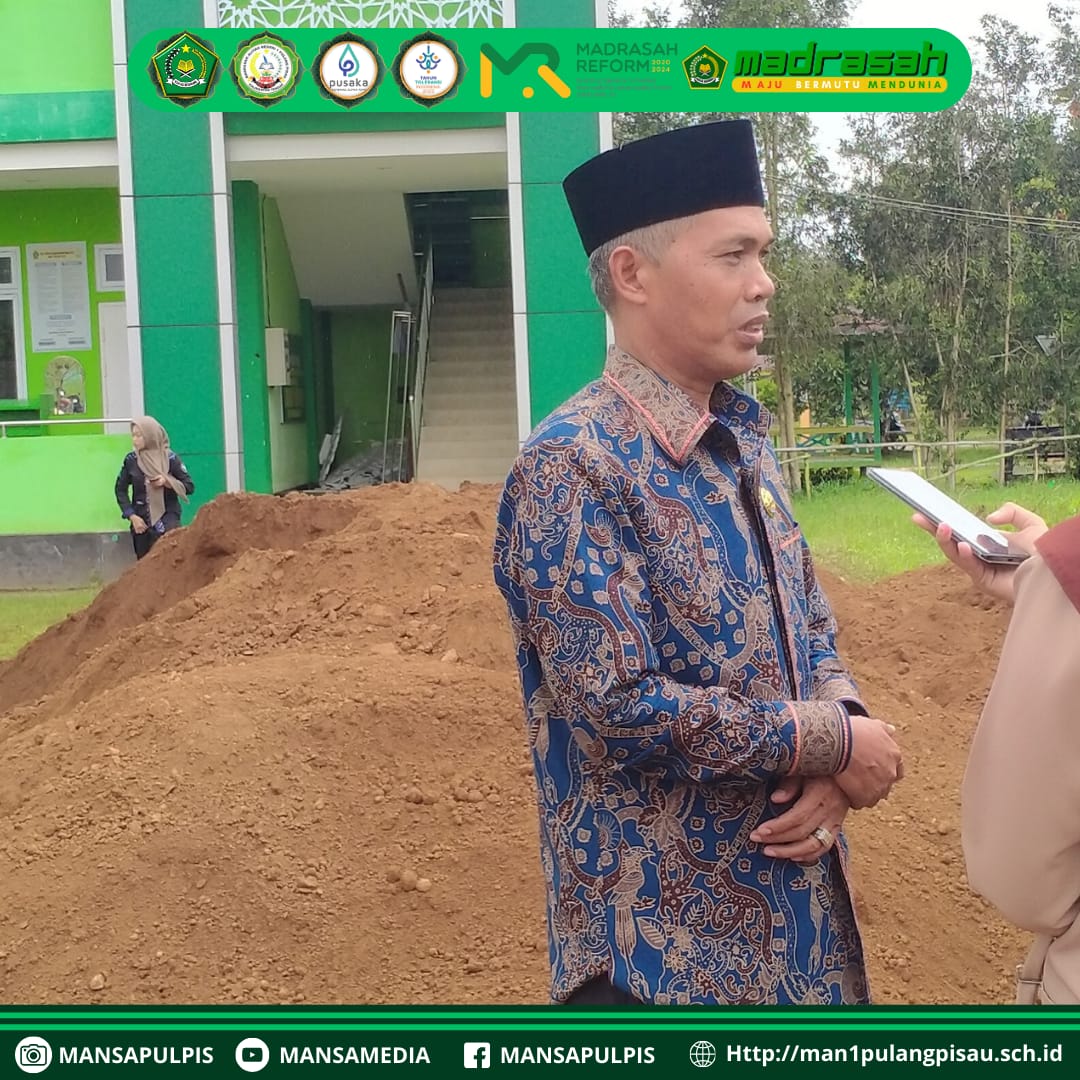 PLTU PULANG PISAU BERIKAN BANTUAN TANAH URUK KEPADA MAN 1 PULANG PISAU