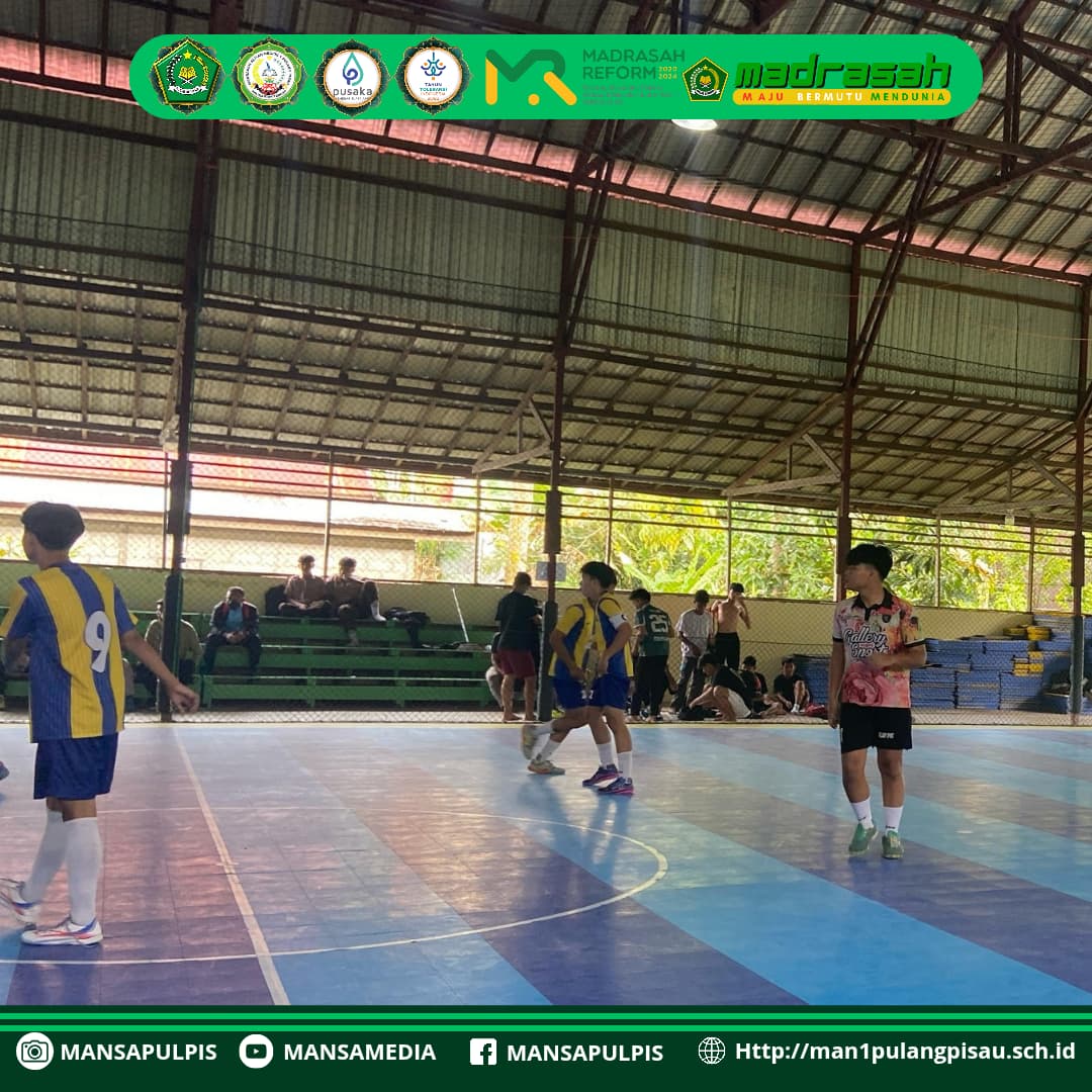 PERTANDINGAN FUTSAL MANSACUP 4.0 MAN 1 PULANG PISAU A VS SMAN 1 PULANG PISAU