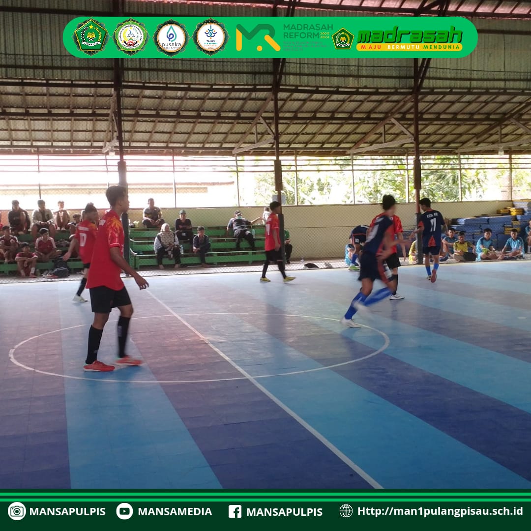 PERTANDINGAN FUTSAL MANSACUP 4.0 MAN KOTA PALANGKARAYA VS MAN KAPUAS