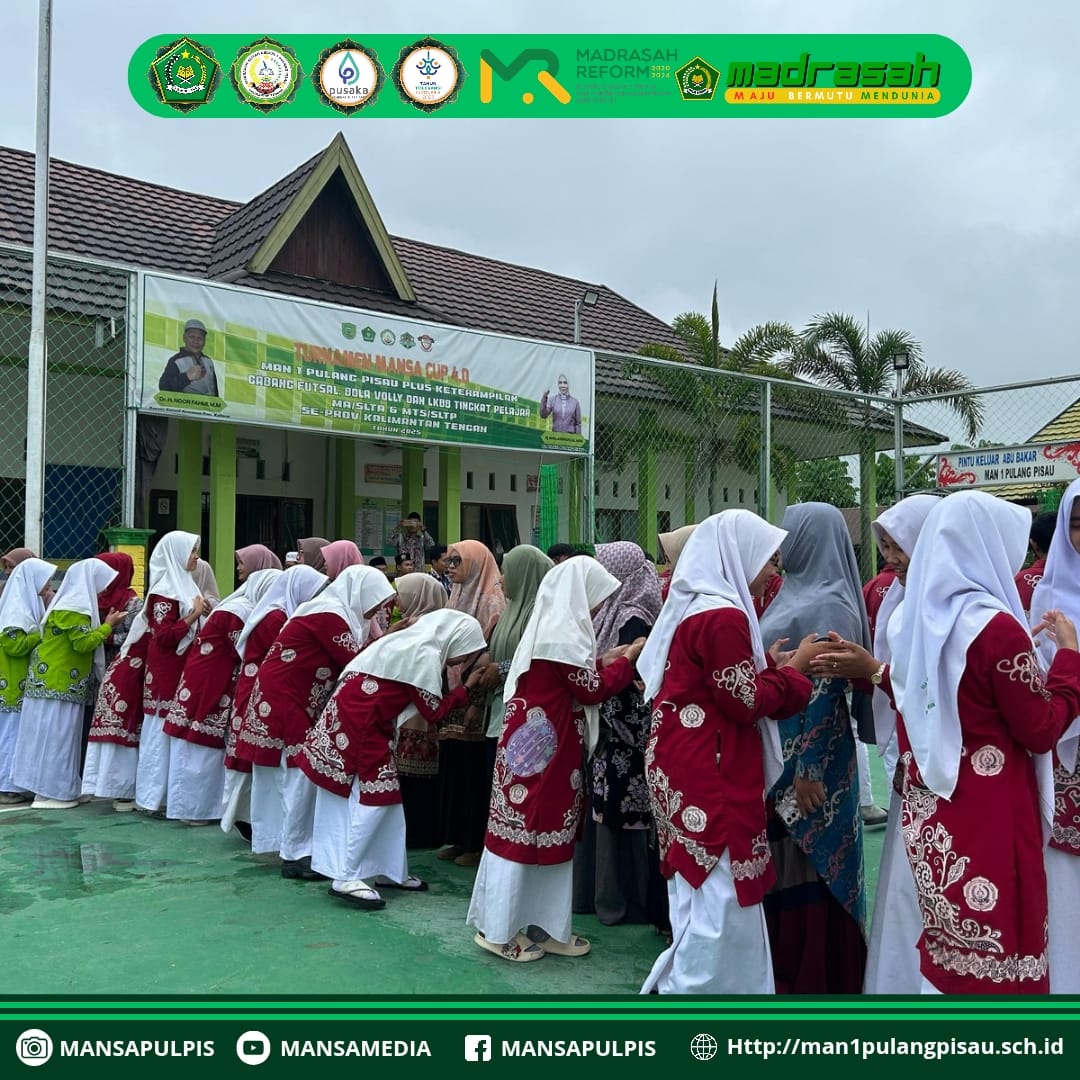 AMALIYAH PAGI DAN HALAL BIHALAL WARGA MAN 1 PULANG PISAU