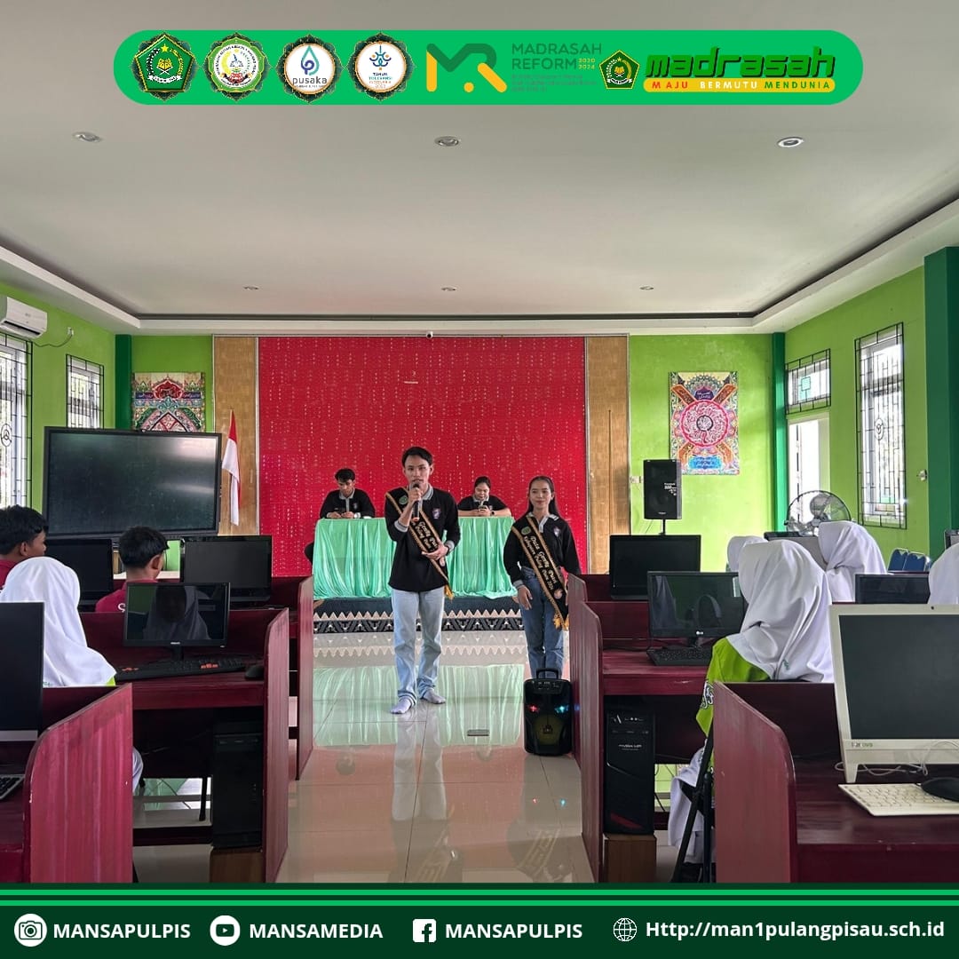 SOSIALISASI DUTA GENRE DI MAN 1 PULANG PISAU