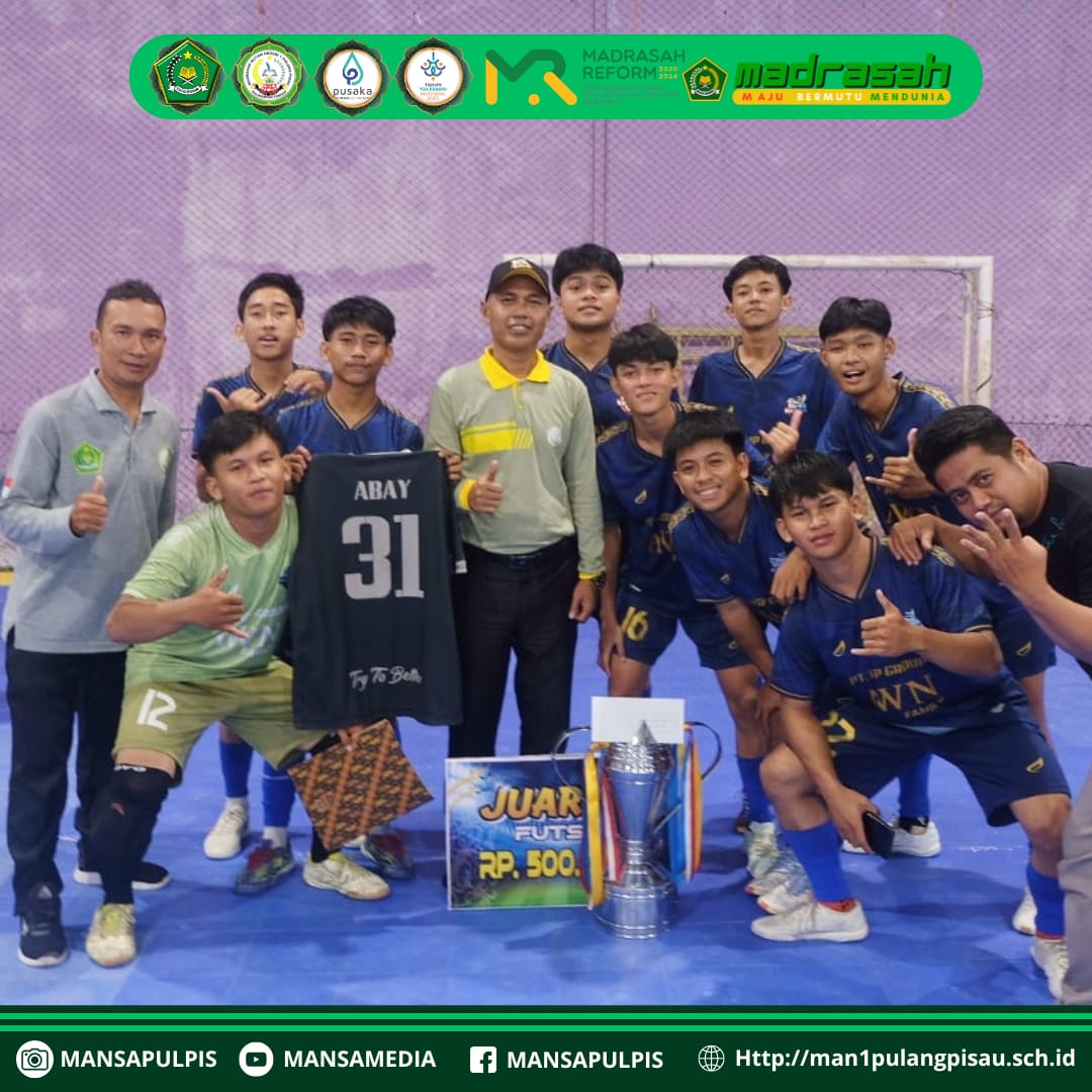 SELAMAT DAN SUKSES PRESTASI FUTSAL MANSA