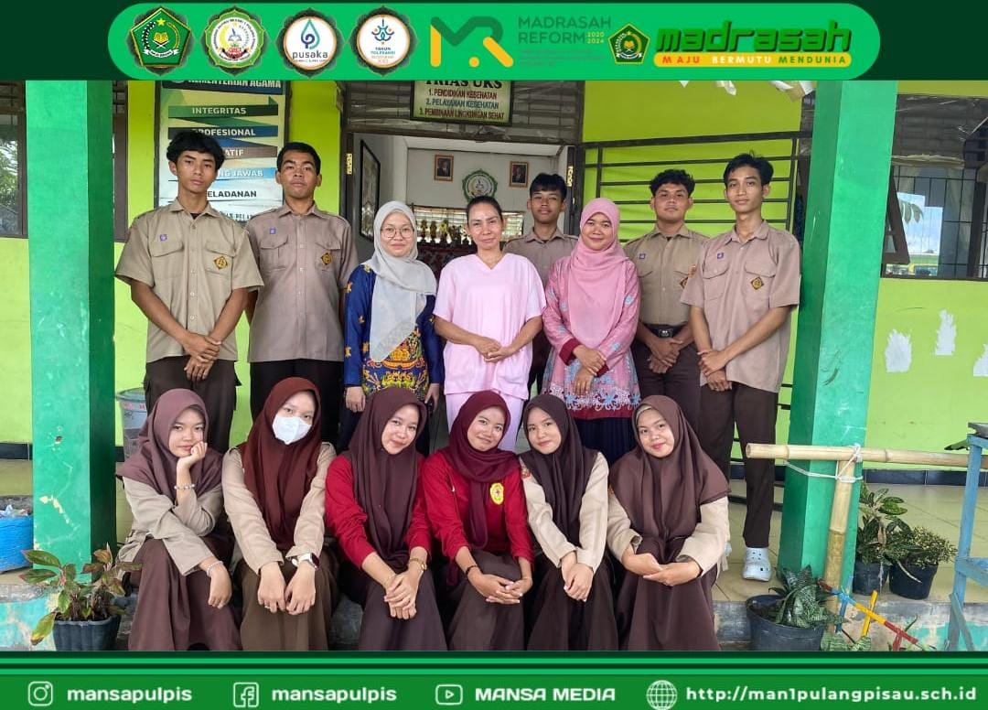 Posyandu Remaja di MAN 1 Pulang Pisau Plus Keterampilan
