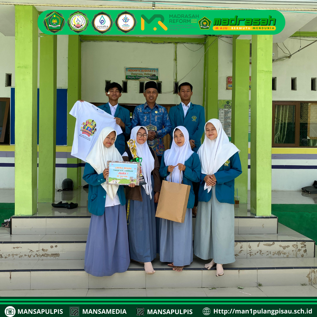 MAN 1 Pulang Pisau Raih Juara 1 Lomba Drama Beregu dalam HAN 2025